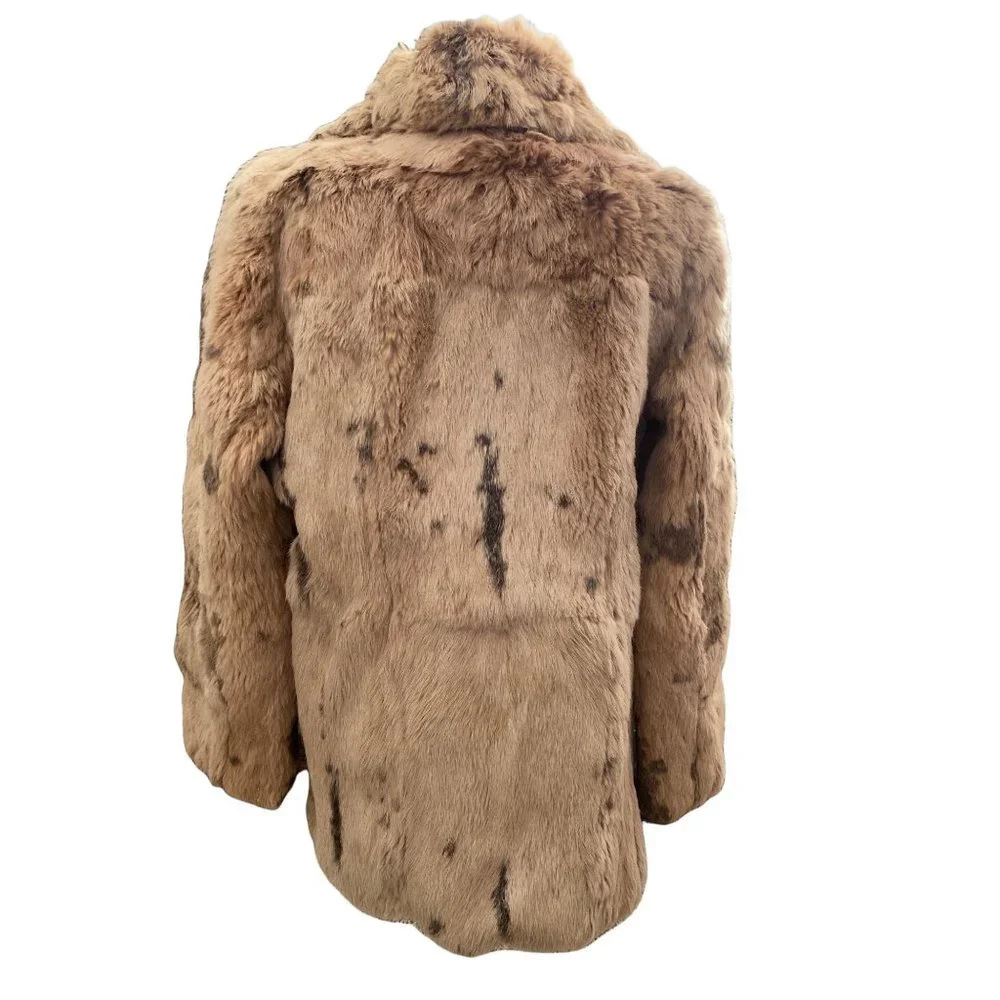 Beautiful authentic fur coat vintage size small warm - Picture 4 of 13